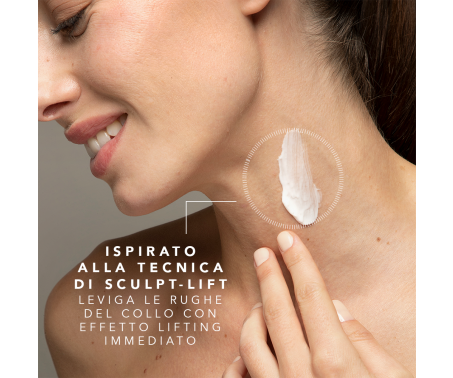 Somatoline SkinExpert, Skincure Collo e Décolléte Crema Lifting, Trattamento Viso Anti-età, Peptide Bioattivo 50ml