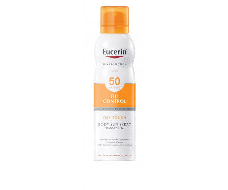 Eucerin Sun Spray Solare Corpo Tocco Secco SPF50 200mL