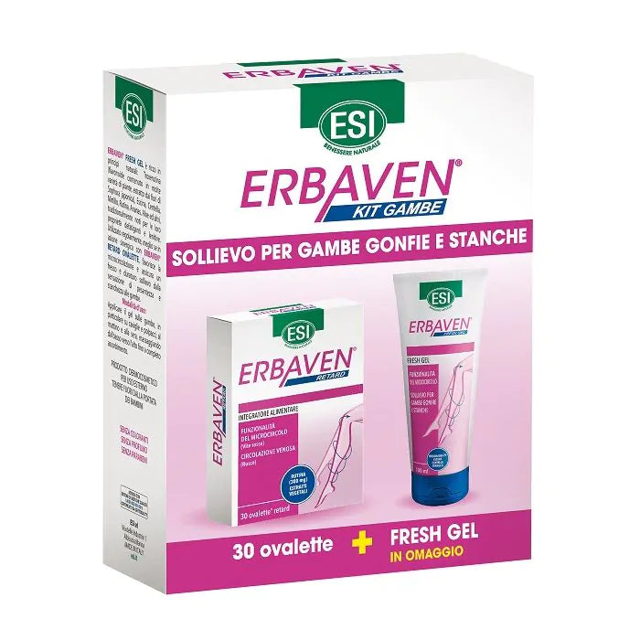 Esi kit Erbaven 30 ovalette + Erbaven fresh gel 100 ml omaggio