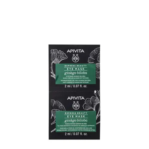 Apivita Express Beauty Gingko Biloba Maschera Occhi 2x2 ml