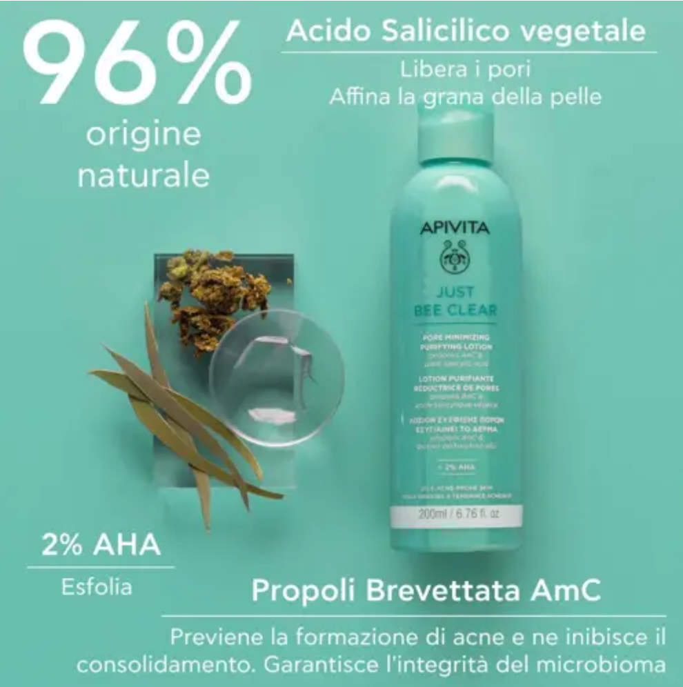 Apivita Just Bee Clear Lozione Purificante