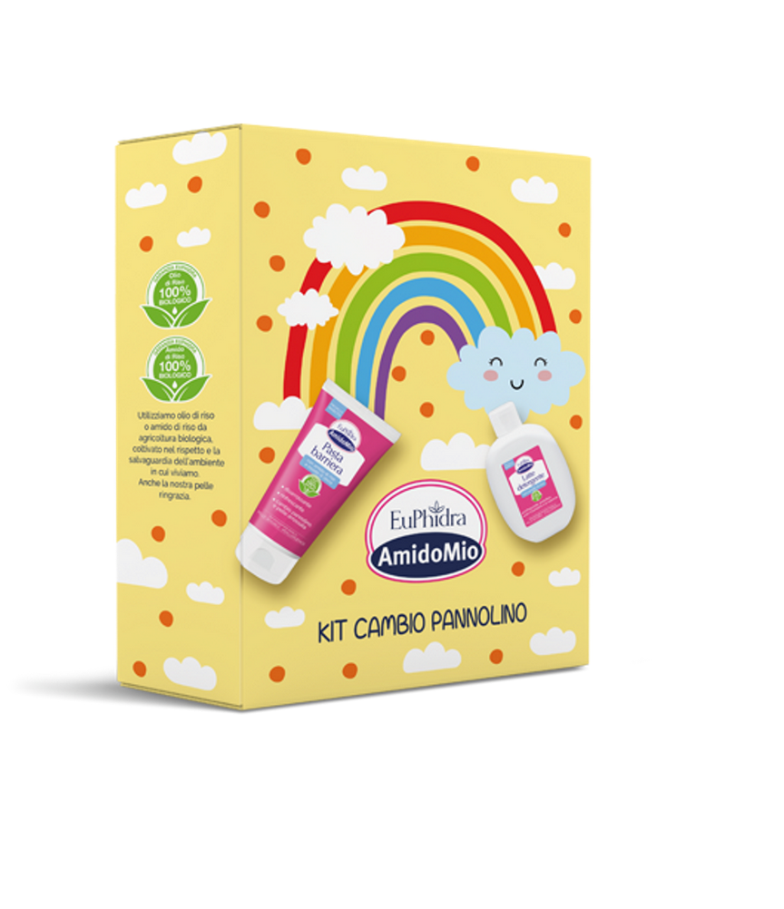 Euphidra AmidoMio Kit Cambio Pannolino Confezione 2 Pezzi