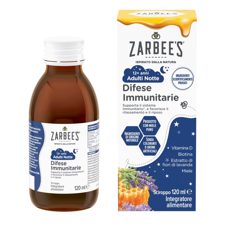 Difese Immunitarie Adulti Notte Zarbee's 120ml