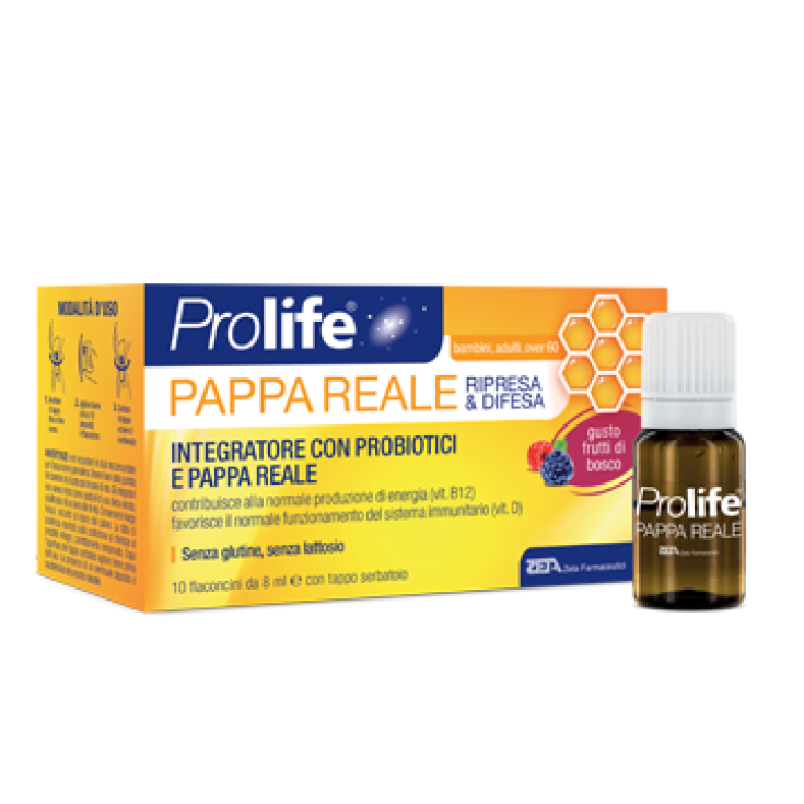 Prolife Pappa Reale Zeta Farmaceutici 10x8ml