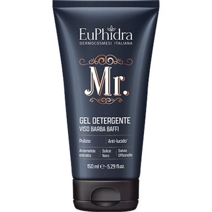 Mr Detergente Viso/Barba/Baffi Euphidra 150ml