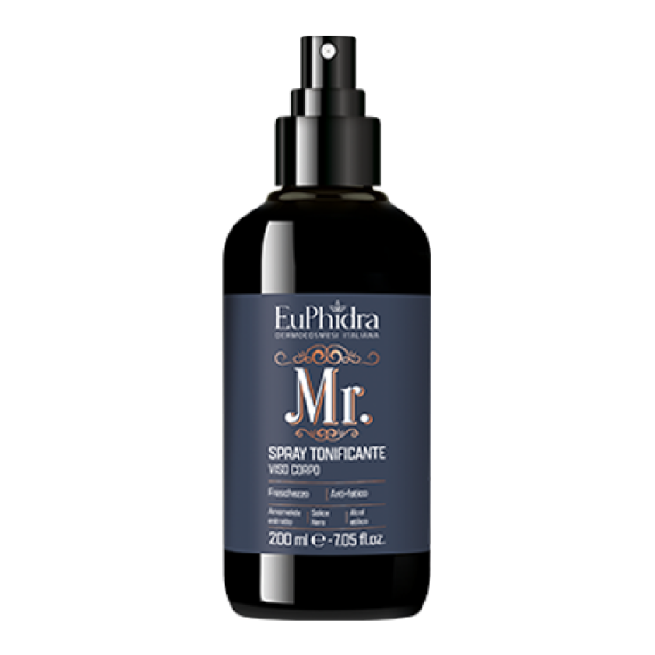 Mr Acqua Spray Tonificante Viso/Corpo Uomo Euphidra 200ml