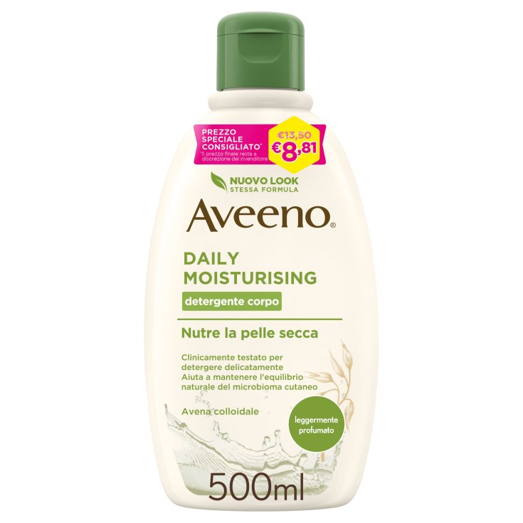 Daily Moisturising Detergente Corpo Aveeno 500ml PROMO