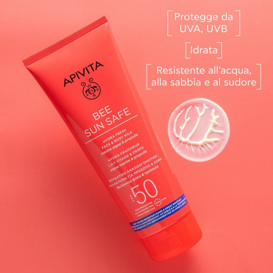 Bee Sun Safe SPF30 Viso Corpo Apivita 200ml