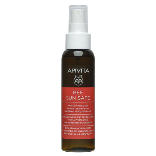 Bee Sun Safe Hydra Protection Hair Oil Apivita 100ml