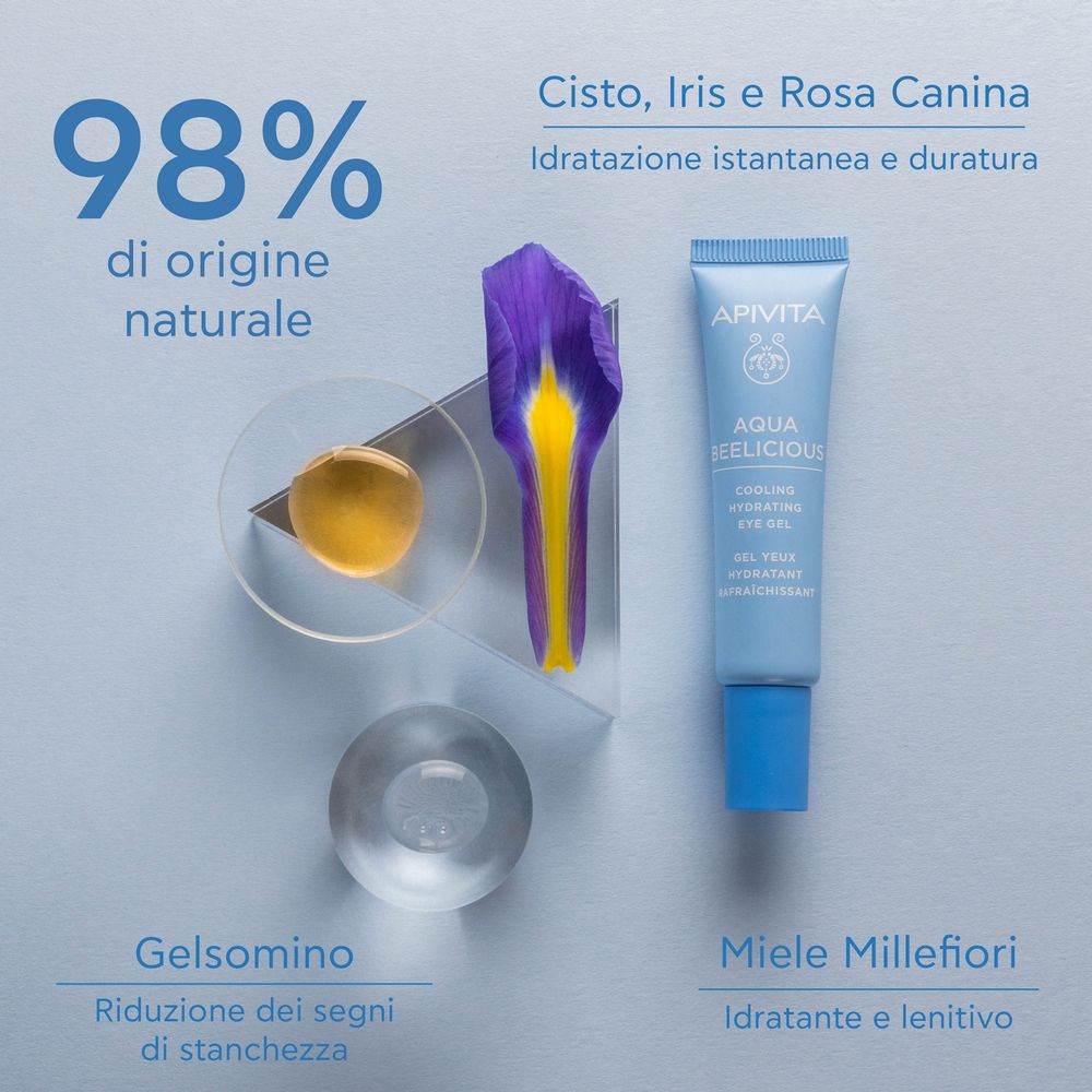 APIVITA Aqua Beelicious Gel Occhi Idratante Rinfrescante