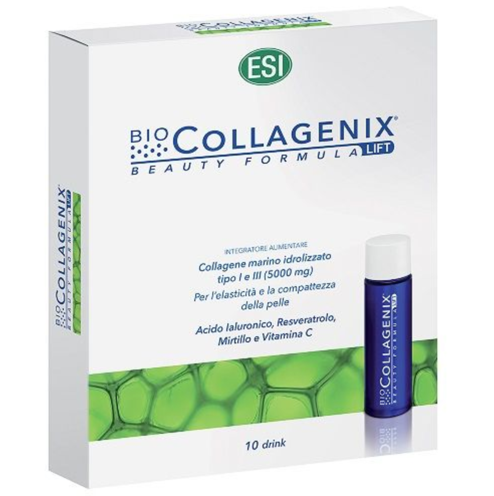 Esi Biocollagenix Integratore di Collagene 10 Drink