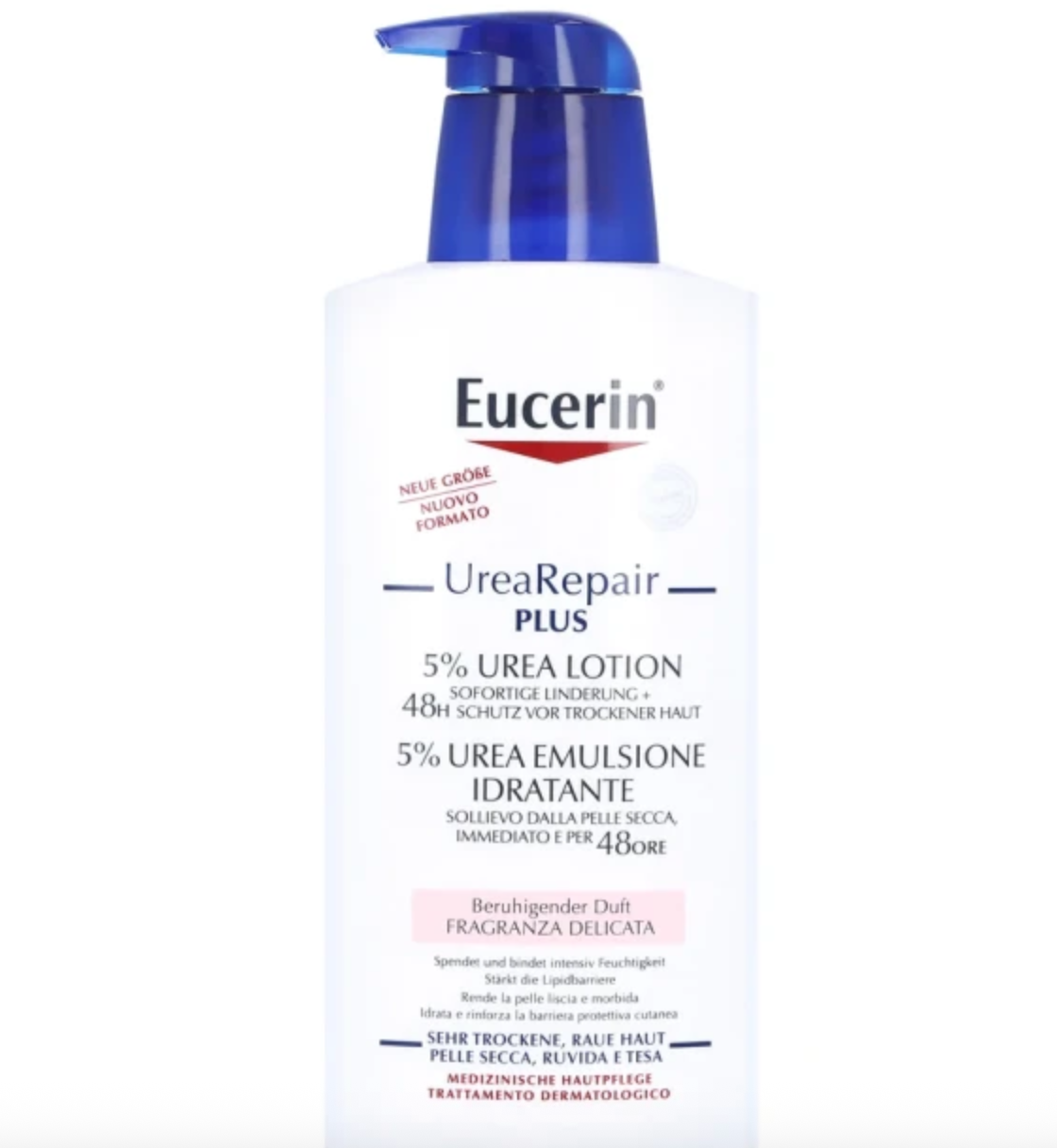 Eucerin Urearepair Plus Emulsione Idratante Urea 5% Profumata 400ml