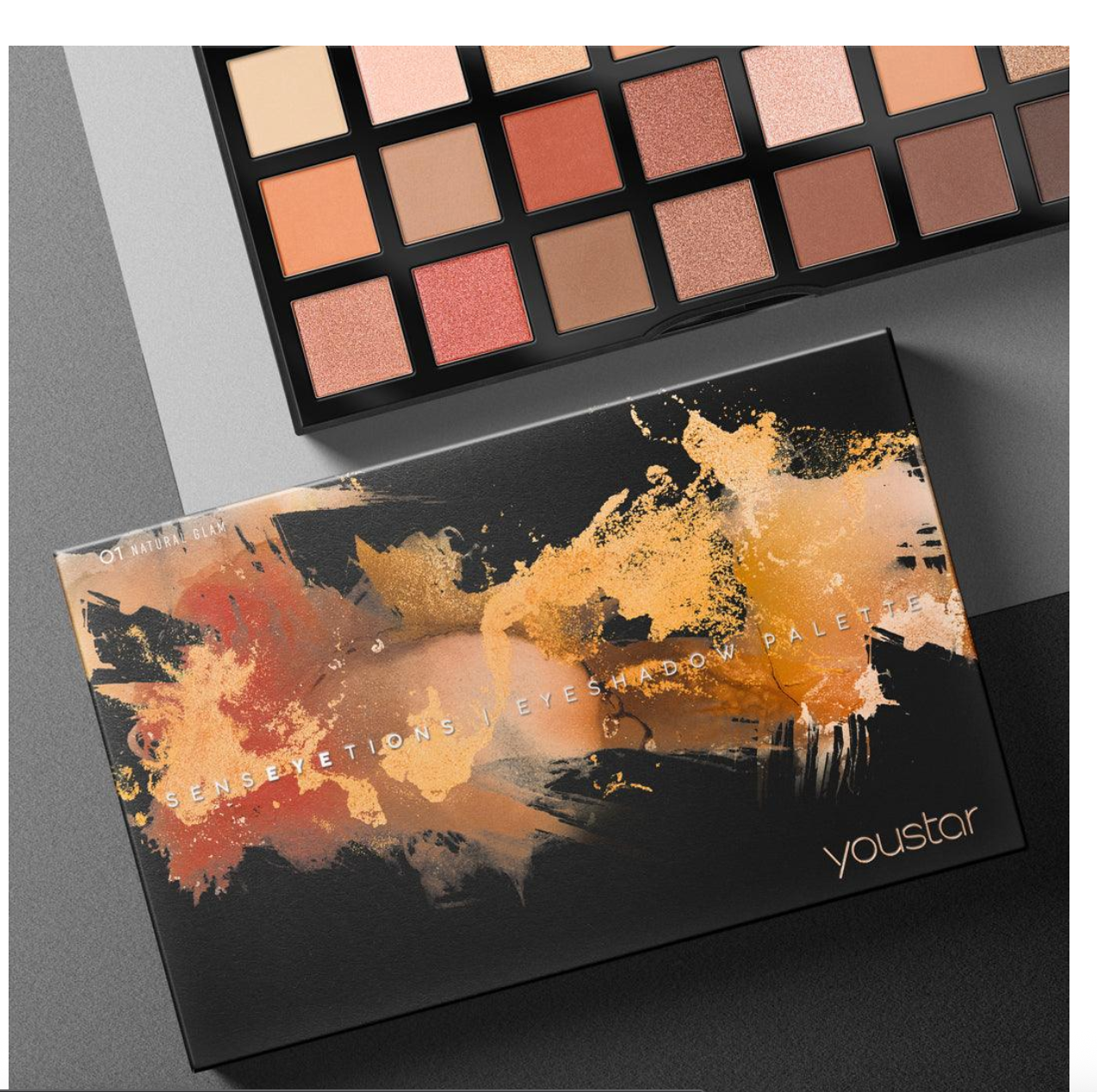 Youstar SENSEYETIONS Eyeshadow Palette 01 - Glam naturale