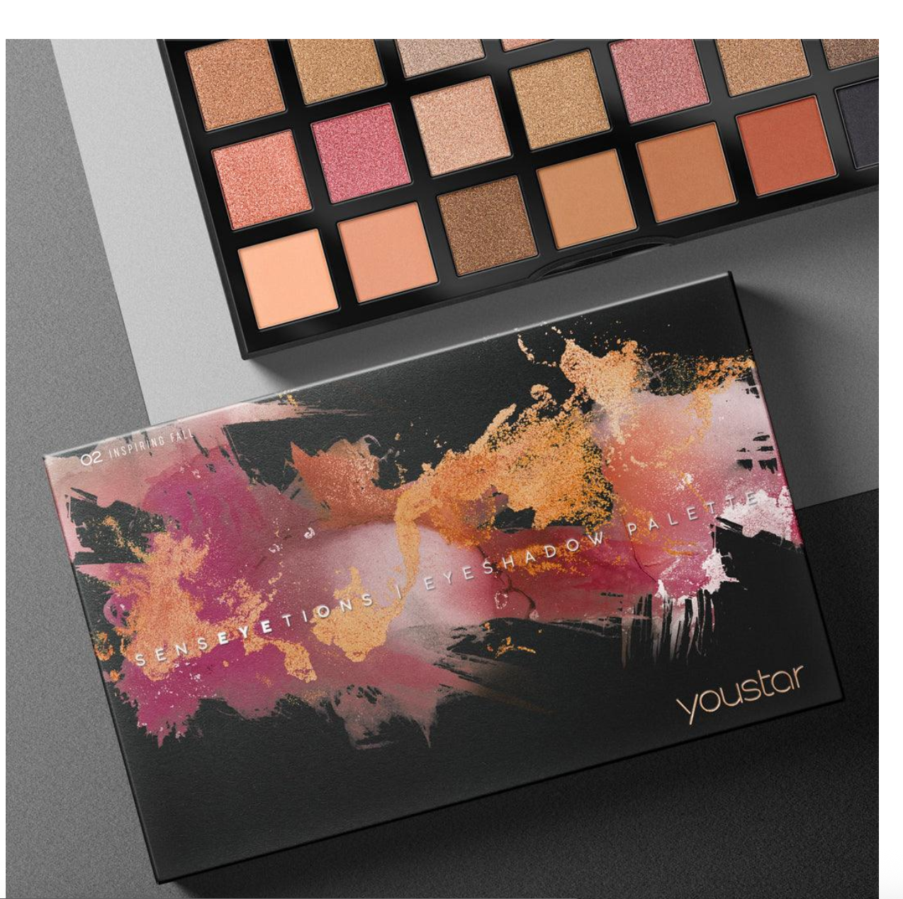 Youstar SENSEYETIONS Eyeshadow Palette 02 - Custodia ispiratrice