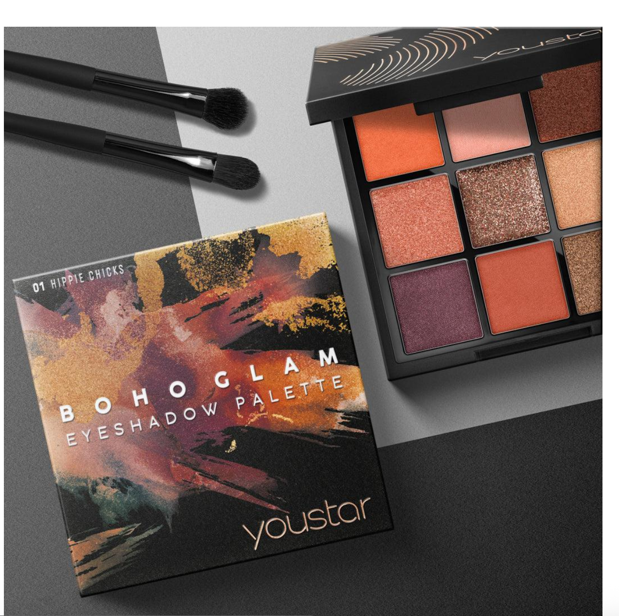 Youstar BOHO GLAM Eyeshadow Palette 01 Hippie Chick