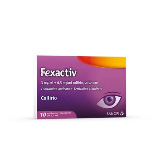 FEXACTIV Collirio  10 Contenitori monodose da 0,5 ml