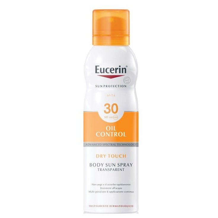 Oil Control Dry Touch Body SPF30 Sun Spray Eucerin 200ml