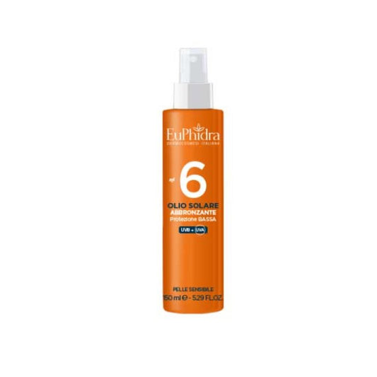 Olio Solare SPF6 Euphidra 150ml