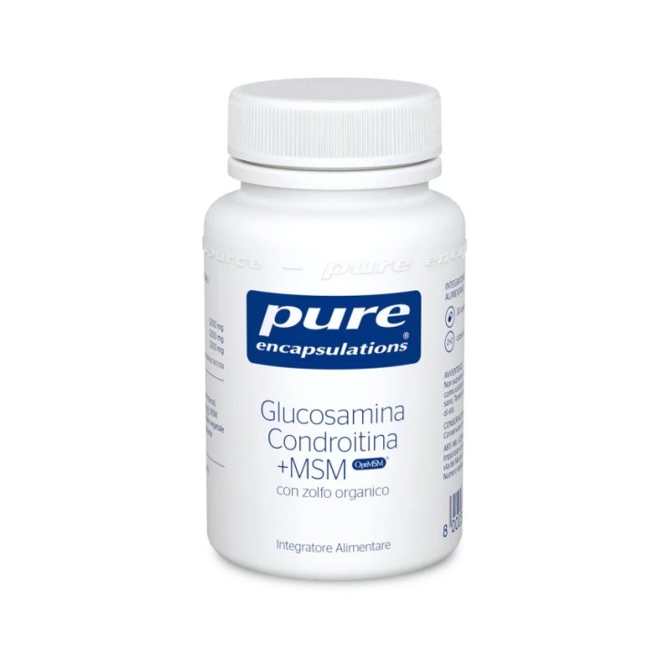 PURE ENCAPSULATIONS GLUCOSAMINA CONDROITINA + MSM 30 CAPSULE