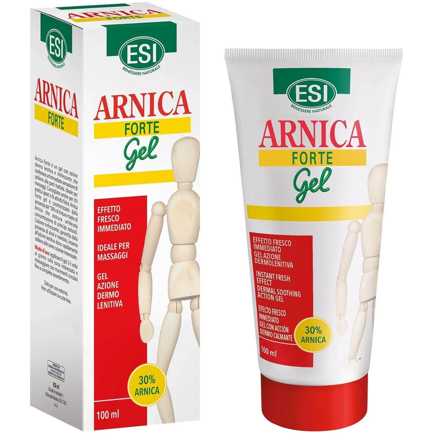Arnica Forte Gel Azione Lenitiva Rinfrescante Allevia Fastidi Muscolari Massaggi