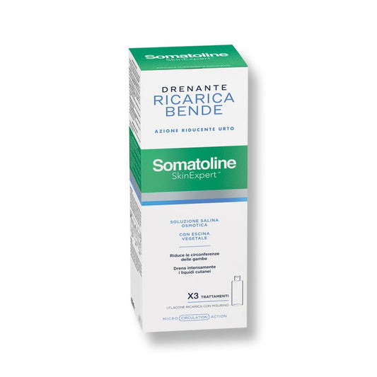Somatoline Skin Expert™ Bende Snellenti Drenanti Kit Ricarica 420ml